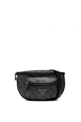 Guess Manhattan Kadın Bel Çantası Kömür