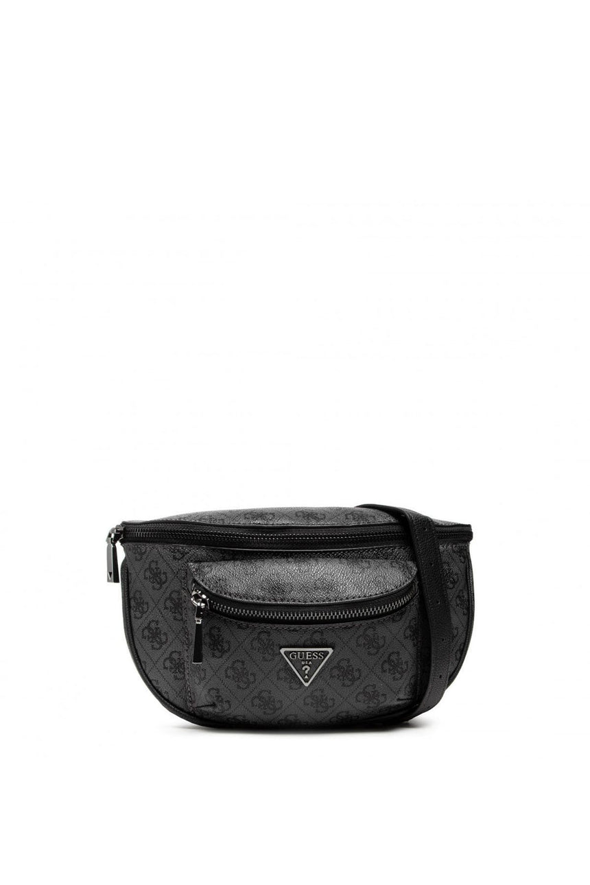 Guess Manhattan Kadın Bel Çantası Kömür