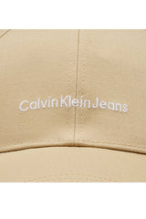 Calvin Klein Institutional Şapka Beige