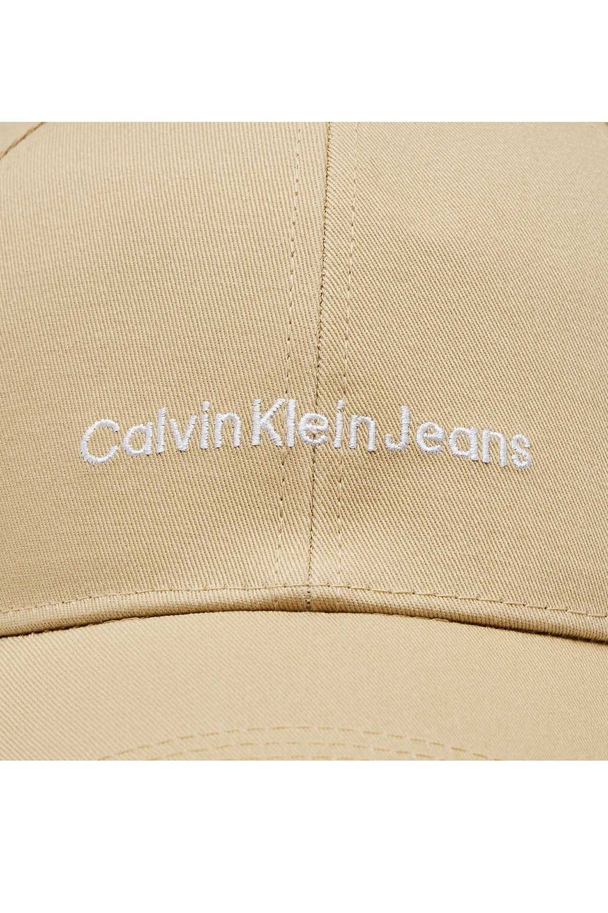 Calvin Klein Institutional Şapka Beige