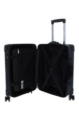 Guess Terrace 8 In 8-Wheele Kabin Boy Sert Valiz Coal Logo