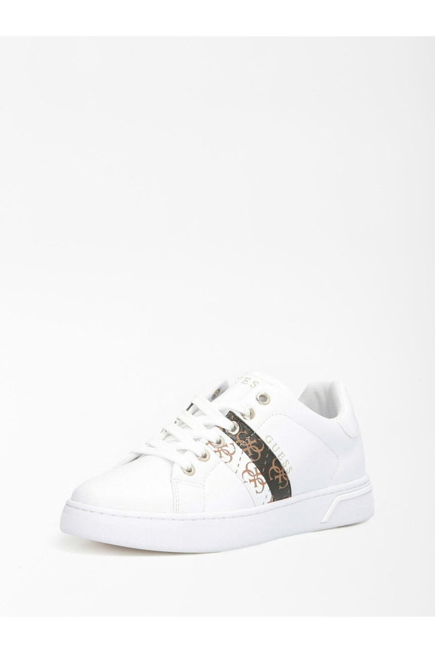 Guess Reel/Active Lady/Leather Like Kadın Sneakers White - White
