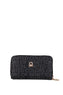 Benetton Logo Baskılı Medium Kadın Cüzdanı Siyah