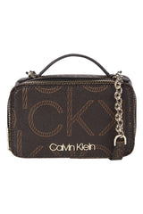 Calvin Klein Toberka Damska Çapraz Askılı Kadın Çantası Brown Mono