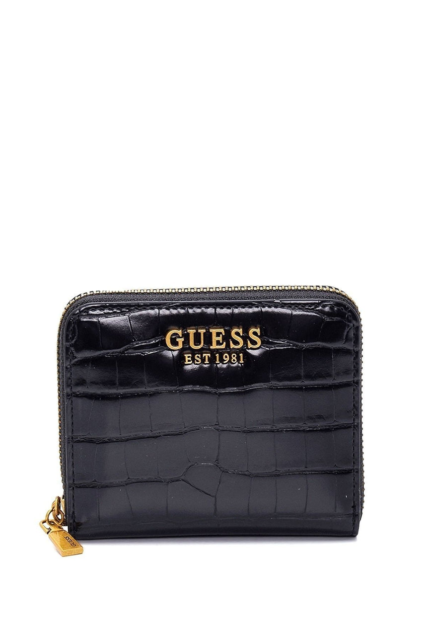 Guess Laurel Slg Small Zip Kadın Cüzdan Black