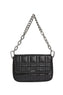 Calvin Klein Kapitone Dikişli Zincir Askılı Kadın Çapraz Omuz Çantası CK Black