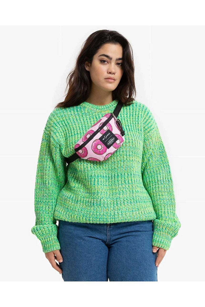 Eastpak Springer Simpsons Donuts Unisex Bel Çantası Pembe