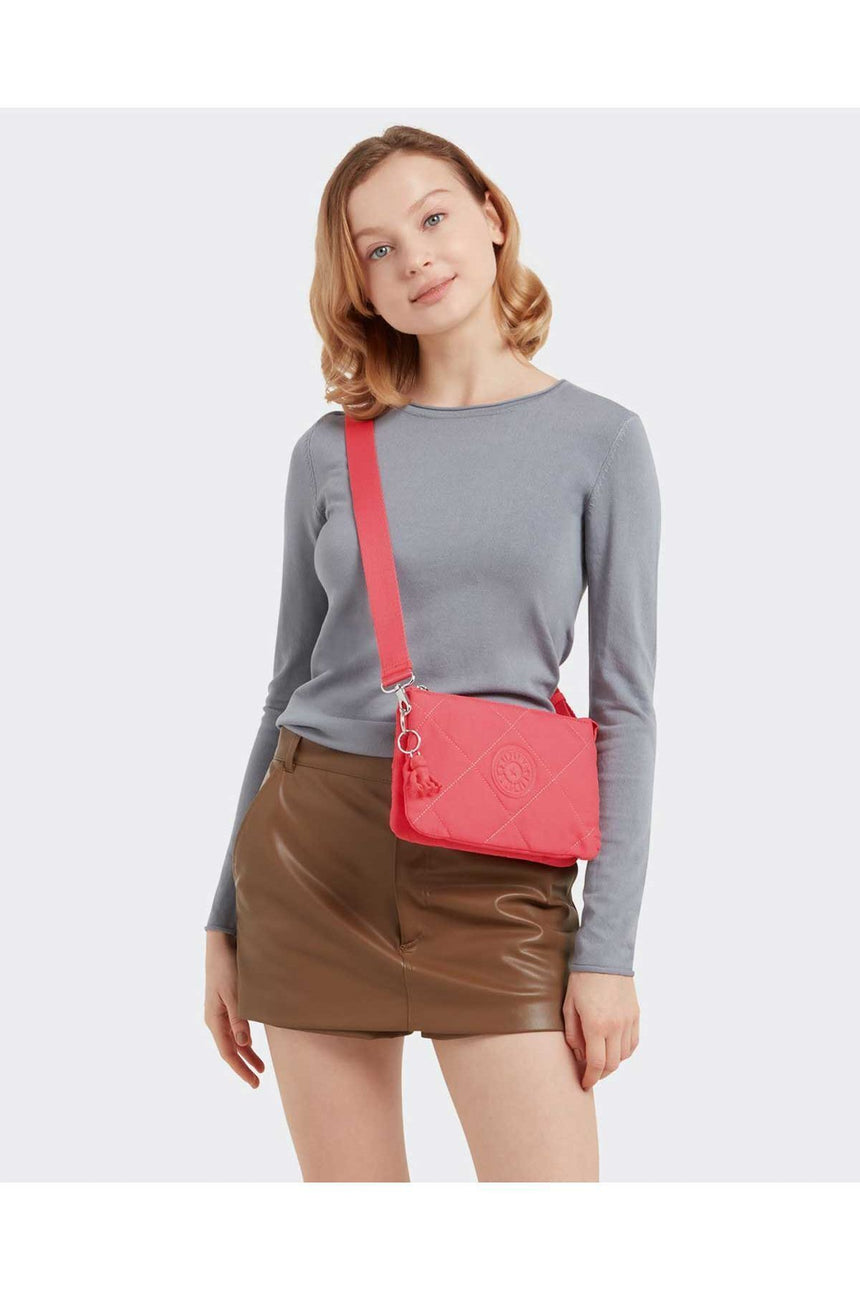 Kipling Riri Çapraz Askılı Çanta Cosmic Pink