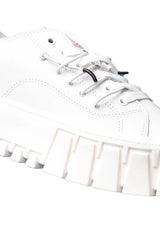 Tommy Hilfiger Platform Low Top Sneakers Ecru