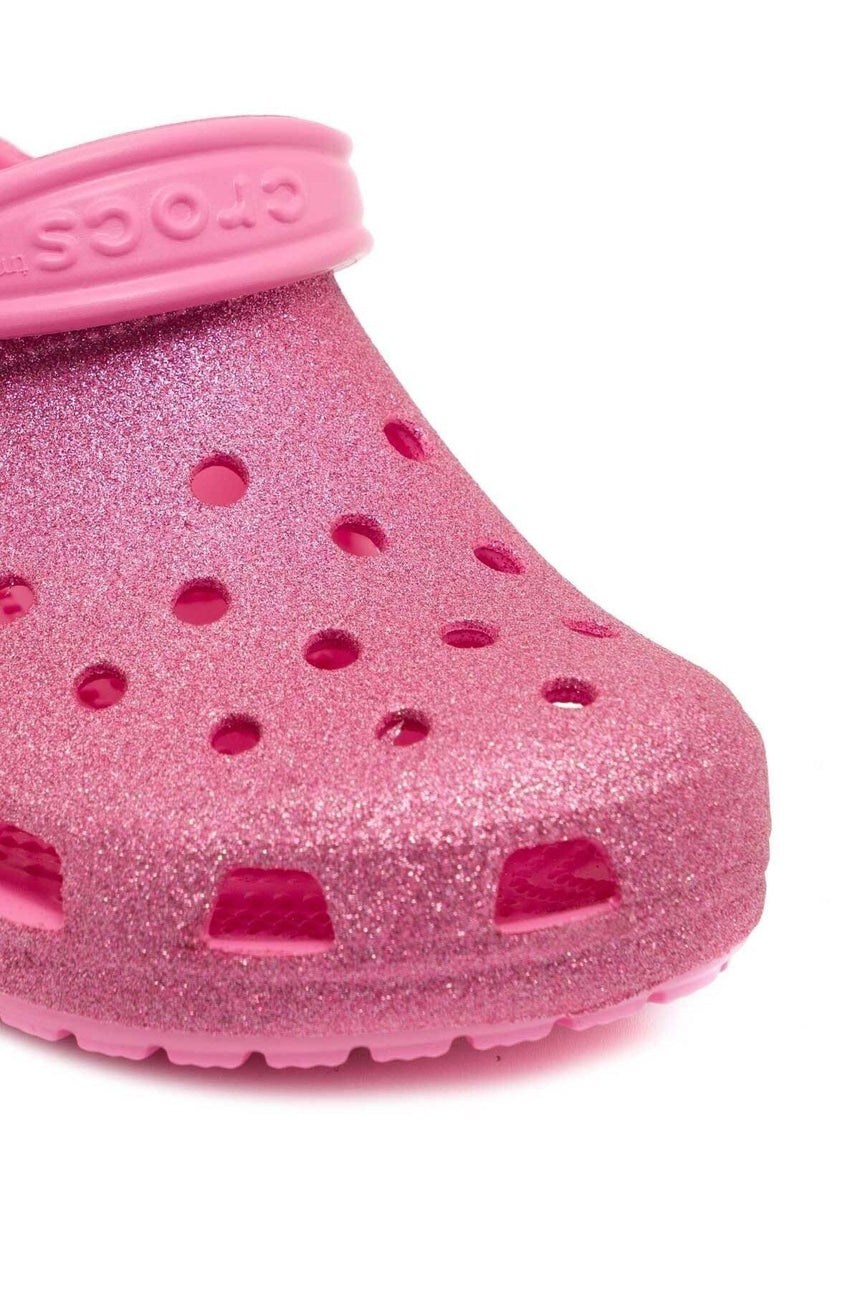 Crocs Classic Glitter Clog K Kadın Terlik Pink Lemonade