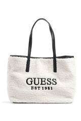 Guess Vikky Tote Kadın Omuz Çantası Natural Python