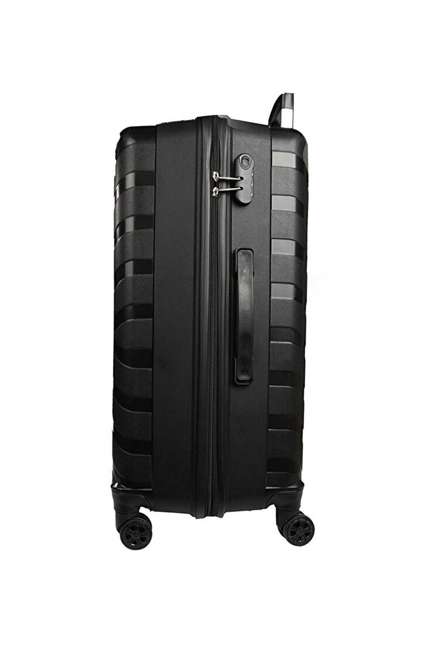 Pierre Cardin Orta Boy Sert Valiz Siyah