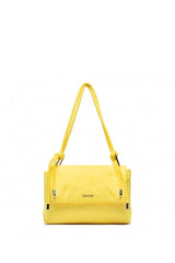 Calvin Klein Roped Shoulder Bag Nylon Kadın Omuz Çantası Magnetic Yellow