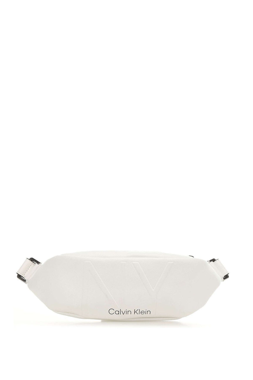 Calvin Klein Ny Shaped Waistbag Md Kadın Bel Çantası White