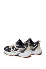 Calvin Klein Retro Tennis Runner Sneakers Black/Eggshell/Bright White