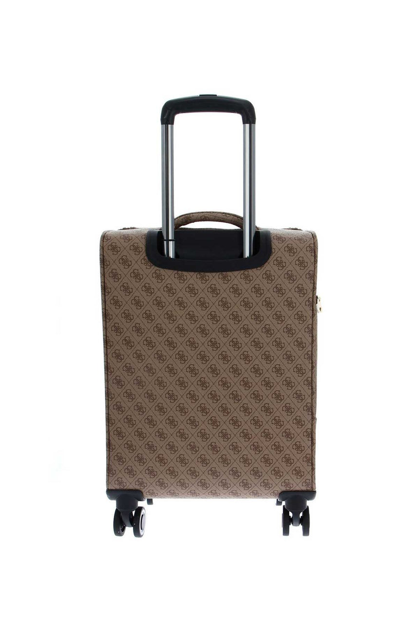 Guess Divvy Wheeeled Travel Kabin Boy Valiz Latte