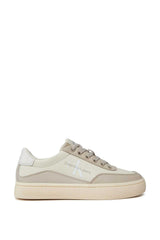 Calvin Klein Classic Cupsole Low Lace Up Sneakers Beige