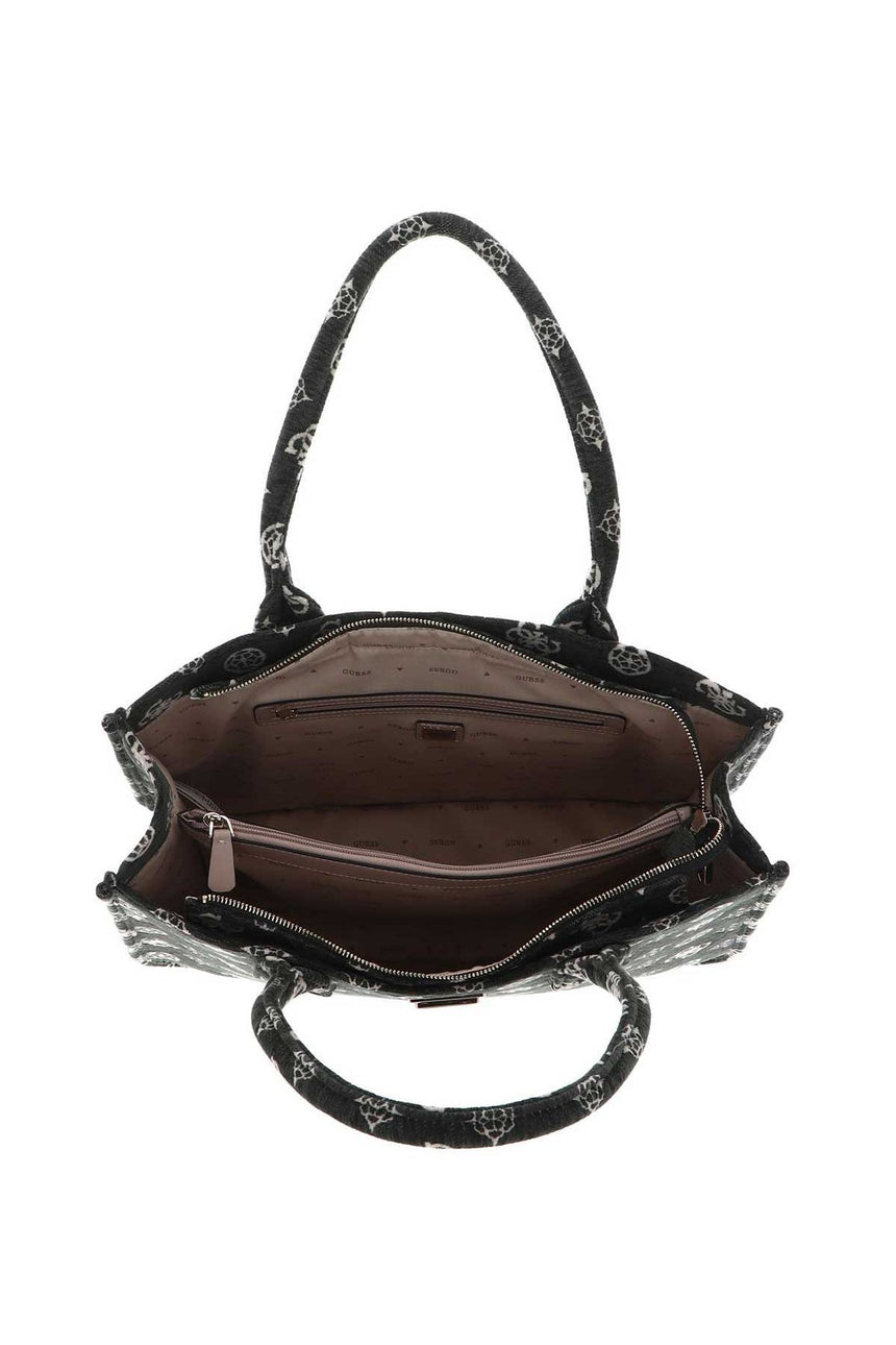 Guess Sevye Girlfriend Tote Omuz Çantası Forest