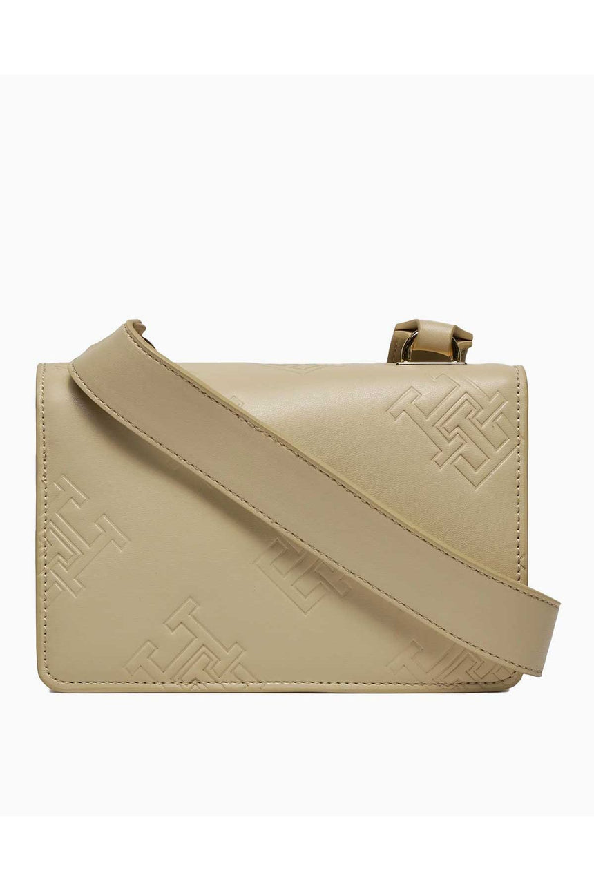 Tommy Hilfiger Refined Crossover Mono Çapraz Askılı Çanta Beige