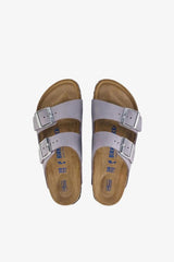Birkenstock Arizona Sfv Nubuck Kadın Terlik Purple Fog