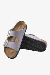 Birkenstock Arizona Sfv Nubuck Kadın Terlik Purple Fog