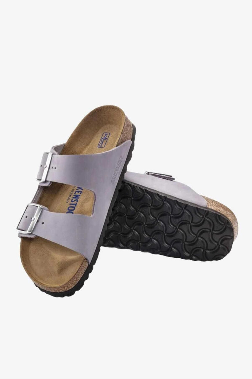 Birkenstock Arizona Sfv Nubuck Kadın Terlik Purple Fog