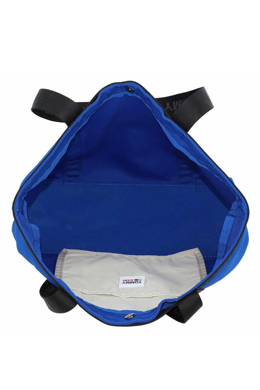 Tommy Hilfiger Essentials Tote Omuz Çantası Blue