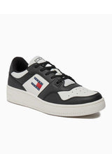 Tommy Hilfiger Retro Basket Low Top Sneakers Black/Ecru