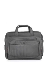 Ççs 4 Bölmeli Çapraz Askılı 15,6'' Evrak Çantası Gri