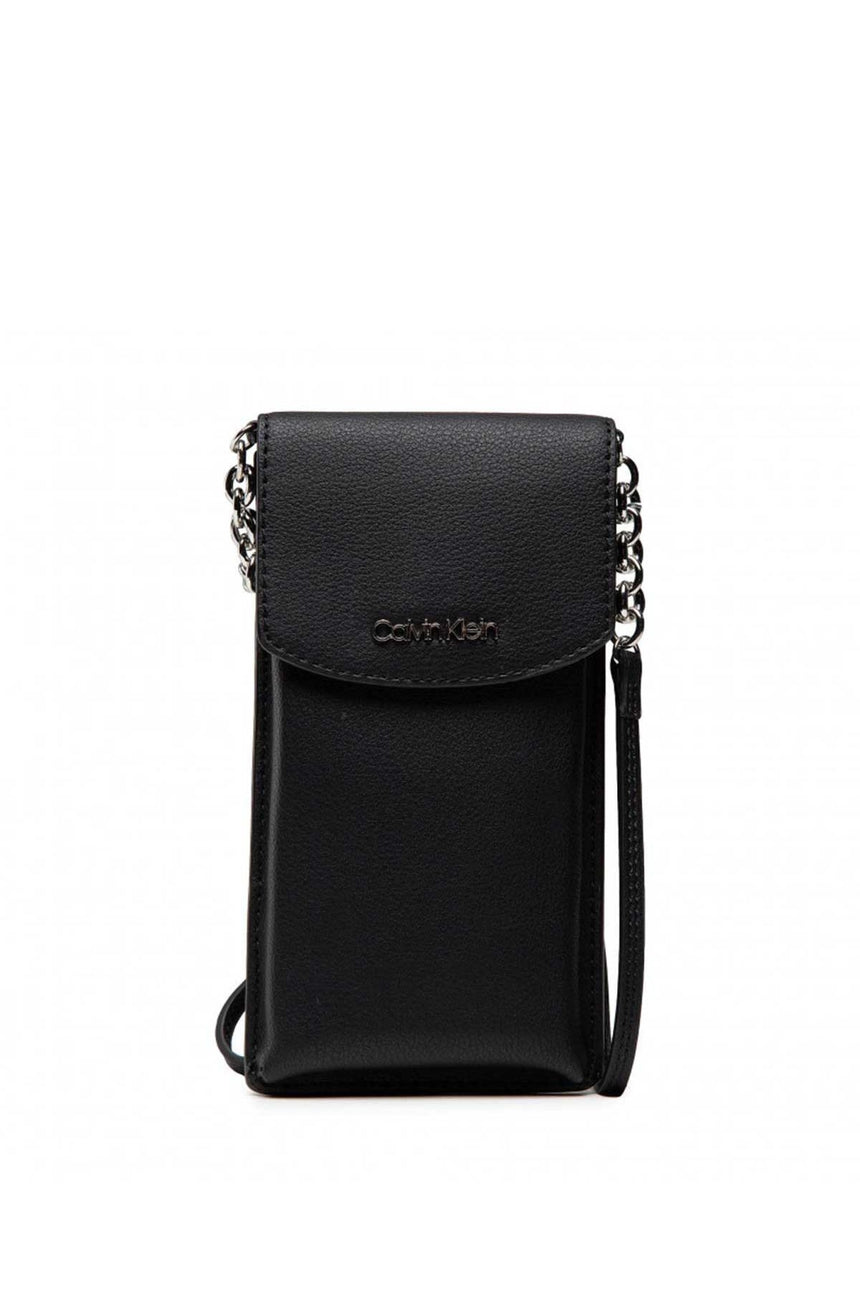 Calvin Klein Kadın Must Xbody Telefon Kılıfı - Cüzdan CK Black