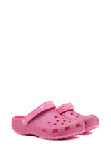 Crocs Classic Glitter Clog K Kadın Terlik Pink Lemonade