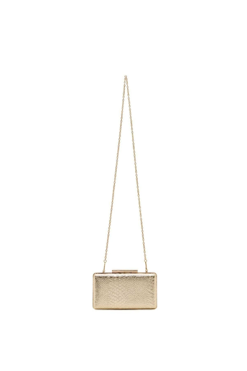 Axpe Işıltılı Abiye Çanta Altın