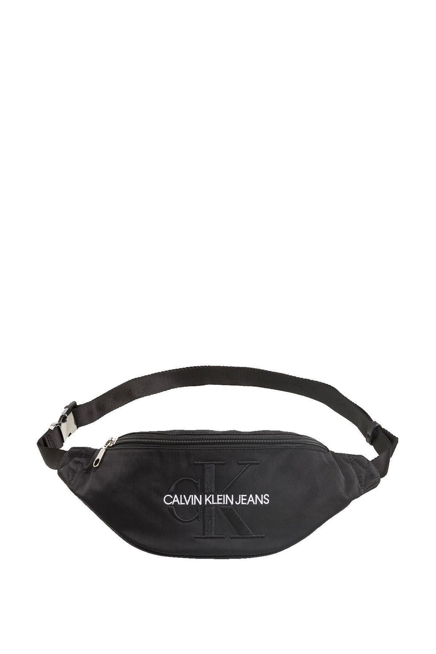Calvin Klein Monogram Nylon Street Pack Kadın Bel Çantası Black