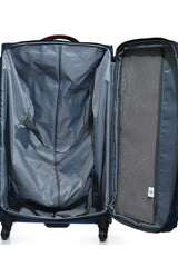 Us Polo Assn Kumaş Büyük Boy Valiz Lacivert - Kırmızı