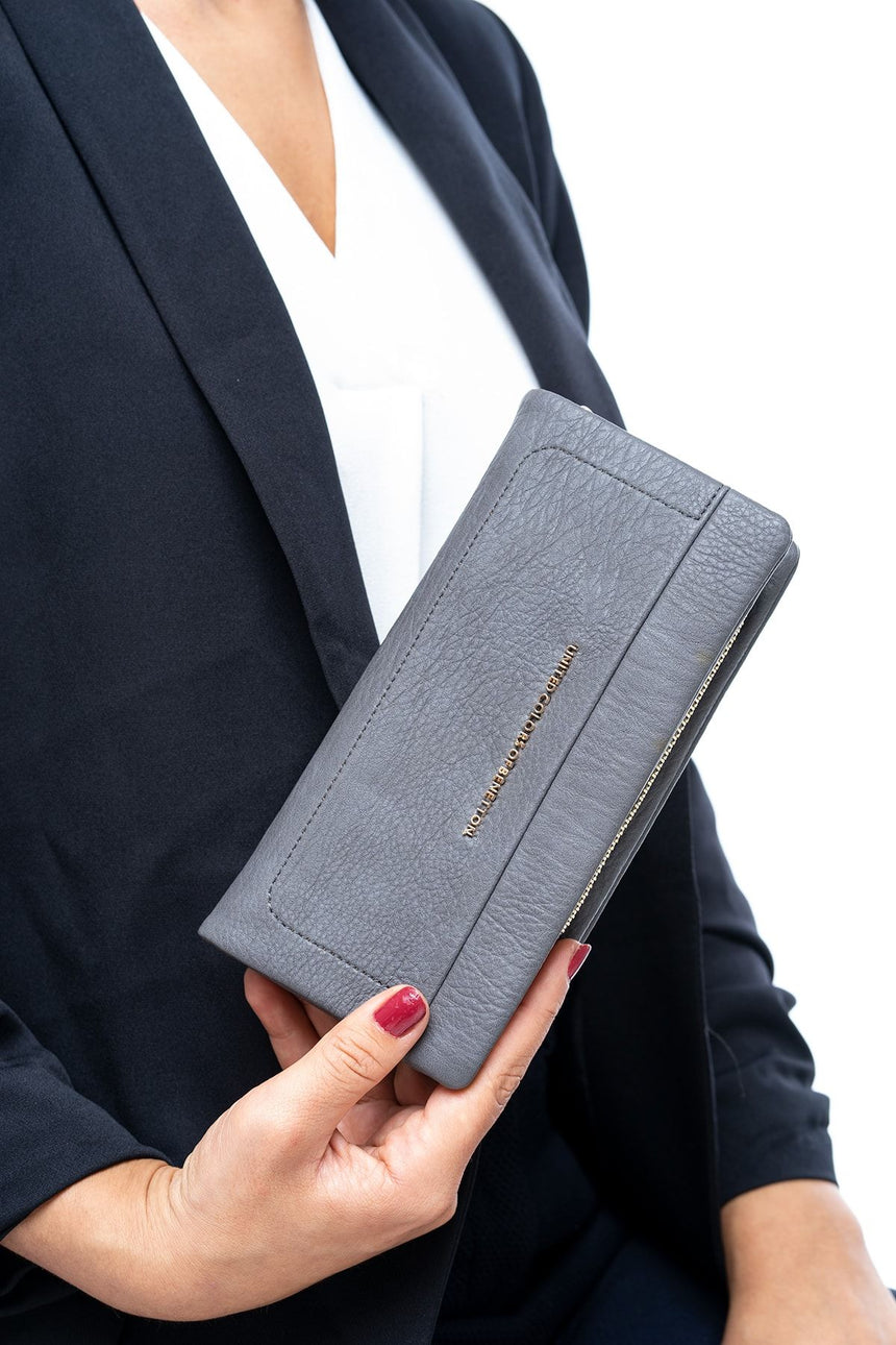 Benetton Retro Medium Kadın Cüzdanı Gri