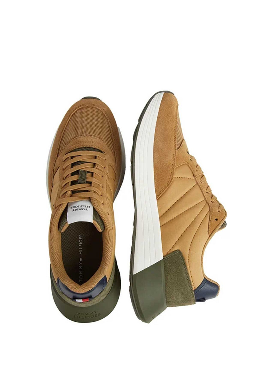 Tommy Hilfiger Elevated Runner Sneaker Army Green