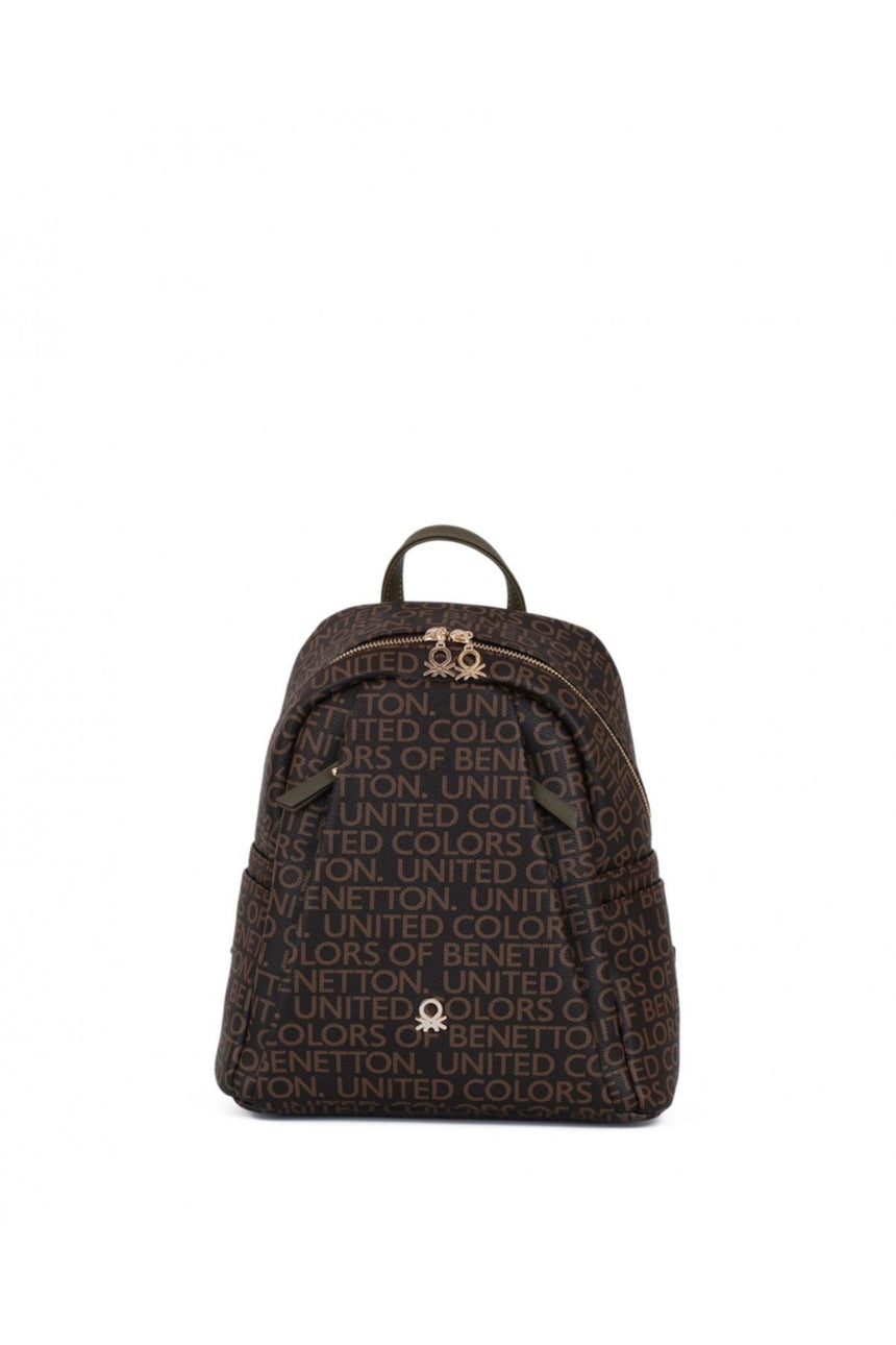 Benetton Mono Kadın Sırt Çantası Kahve- Haki