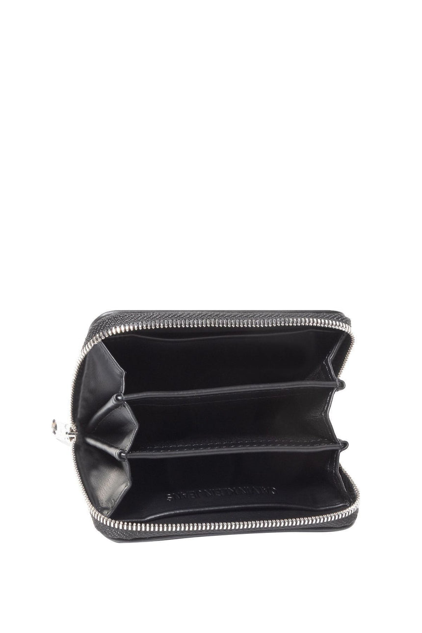 Calvin Klein Accordion Zip Around Kadın Cüzdanı Black