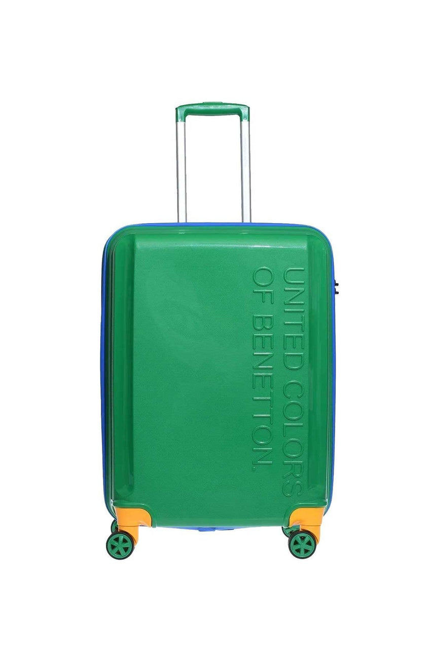 Benetton Büyük Boy 70 Cm Valiz Yeşil