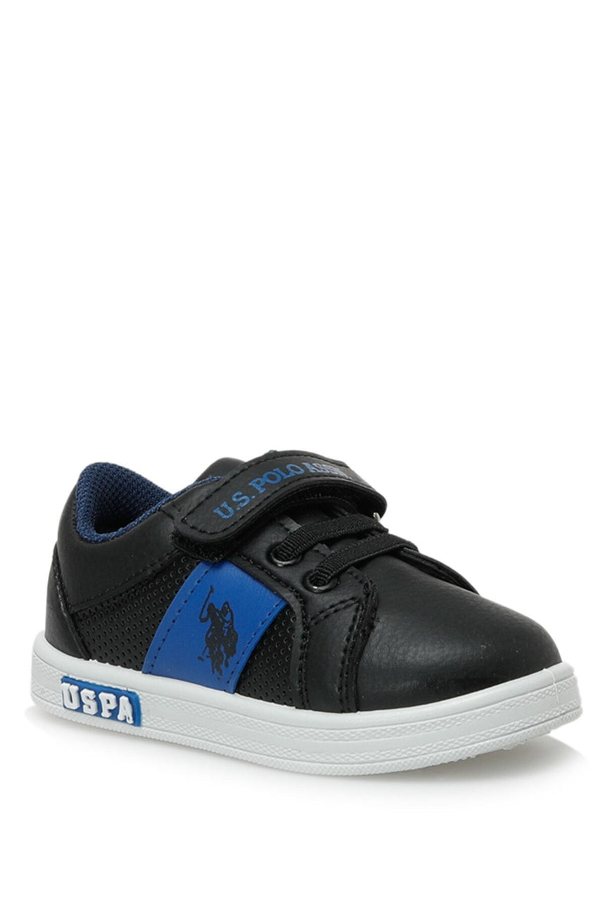 Us Polo Assn 2F Callo Wt 2Pr Erkek Çocuk Sneakers Siyah- Saks Mavi