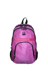 Benetton Cırt Cırtlı Sırt Çantası Pembe