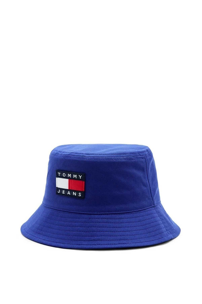 Tommy Hilfiger Heritage Bucket Erkek Şapka Blue