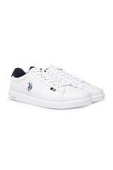 Us Polo Assn 3M Franco Gsn 3Fx Kadın Sneaker Beyaz - Lacivert