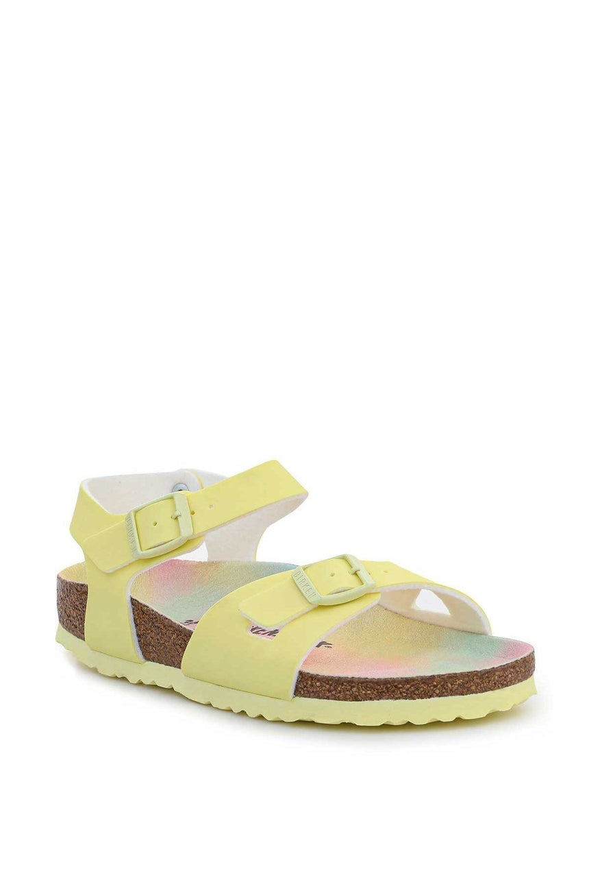 Birkenstock Unisex Kids Rio Bf Terlik Yellow