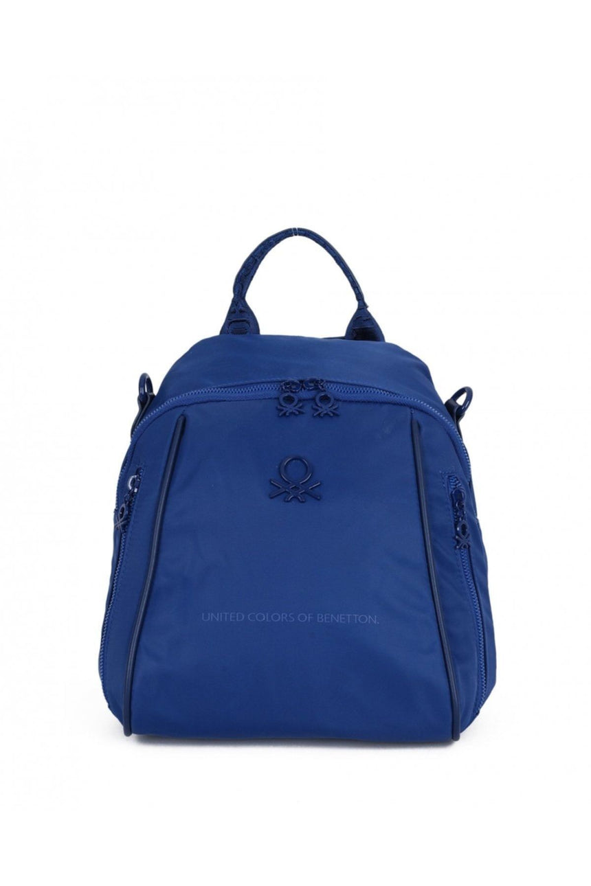 Benetton İki Bölmeli Kadın Sırt / Kol Çantası Lacivert