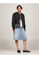 Tommy Hilfiger Refined Crossover Mono Çapraz Askılı Çanta Black