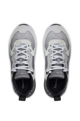 Calvin Klein Retro Tennis Low Lace Up Sneakers Black