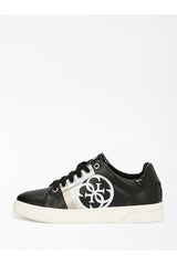 Guess Reata/Active Lady/Leather Like Kadın Sneakers Black / Black