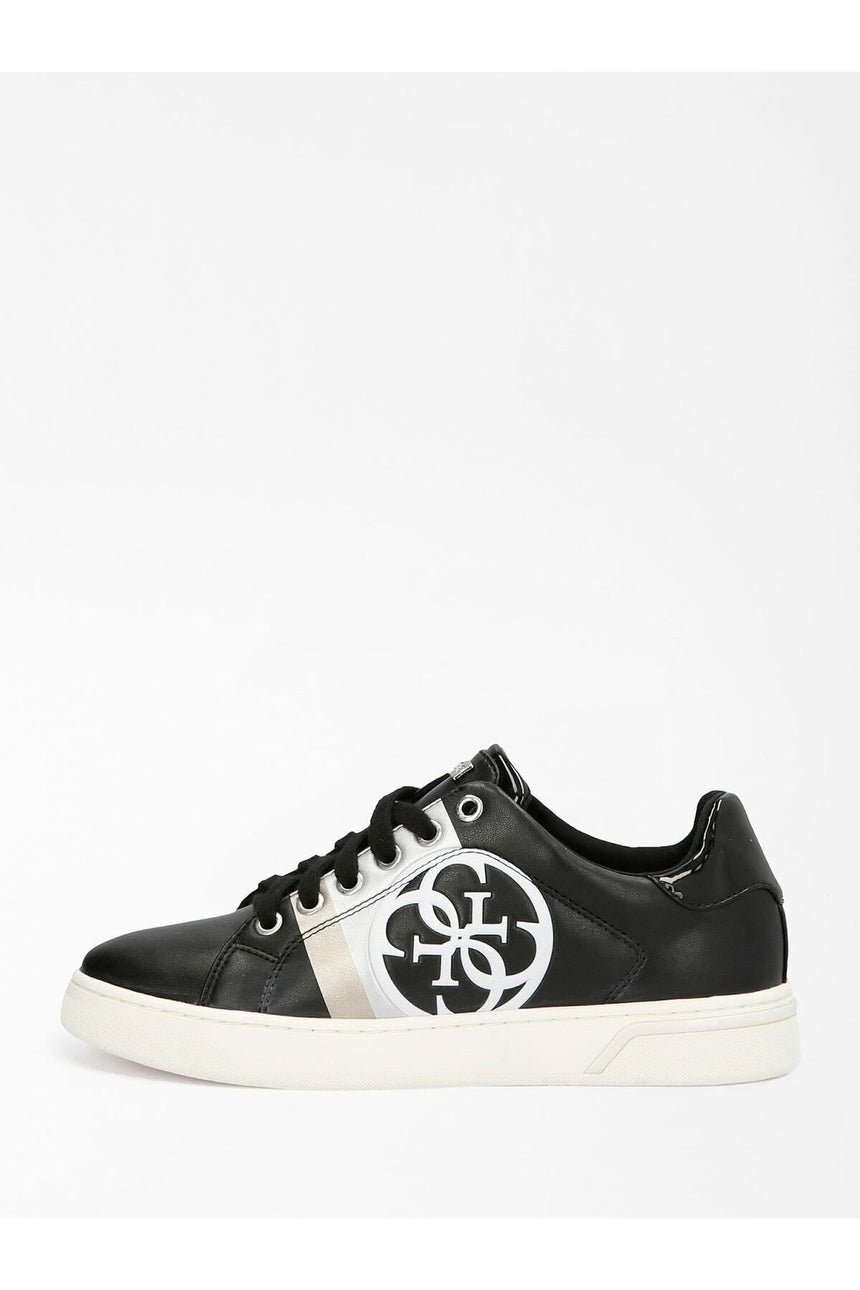 Guess Reata/Active Lady/Leather Like Kadın Sneakers Black / Black