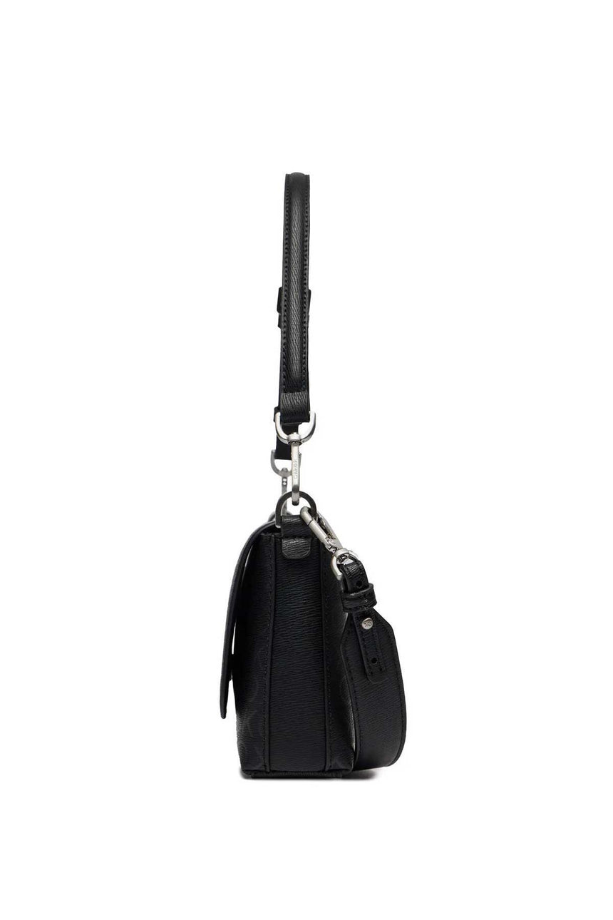 Calvin Klein Must Shoulder Bag Monogram Baskılı Omuz Çantası Black